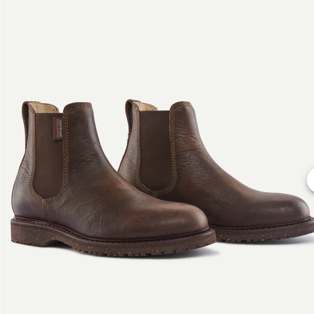 Women’s Patagonia Wild Idea Brown Leather Chelsea Boots